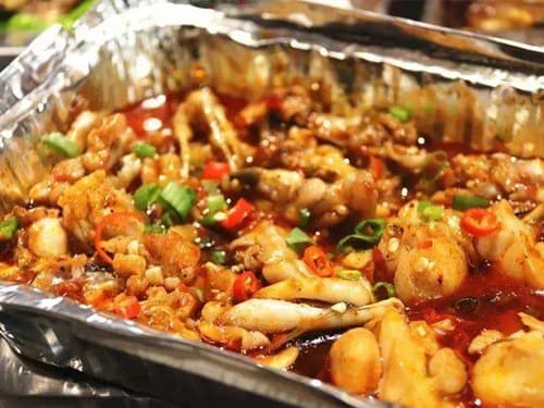调楼镇锡纸牛蛙